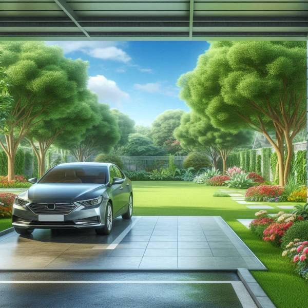 Pose et  installation d'un  rideau de protection pour pergola bioclimatique en extérieur sur Nantes proche de La Baule