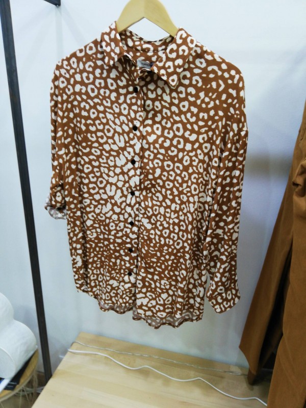 Chemise oversize collection hiver 2019 la petite française boutique à Sanary boutique mademoiselle M