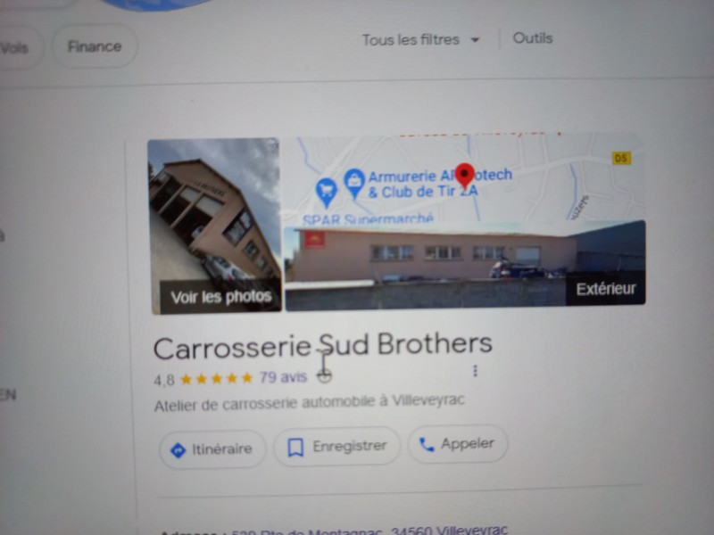 Changer un pare choc suite à un accrochage sur un parking Gigean