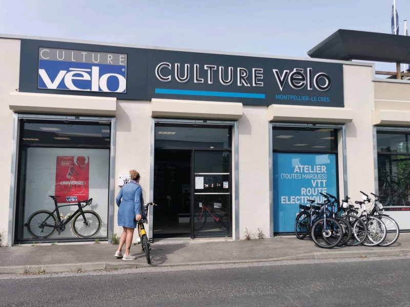 Trouver magasin de vélo et atelier de réparation VTT roue électrique sur le Crès Montpellier