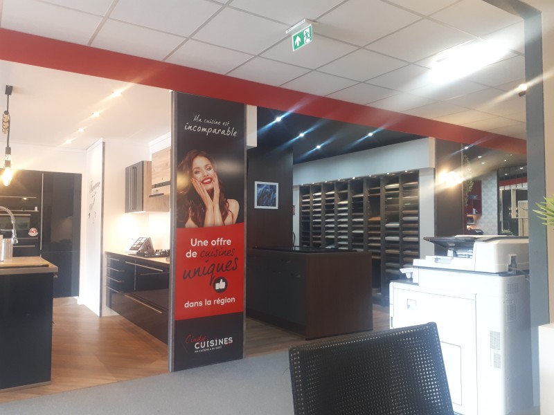 Installer une cuisine en céramique Bleu à Béziers dans l'Hérault