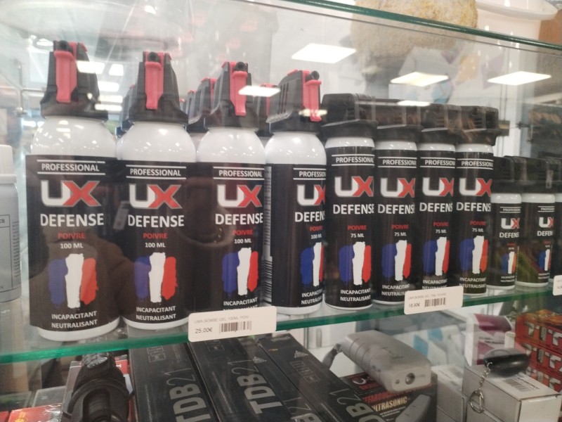 où acheter une bombe lacrymogène et matériel de défense pour femme à Béziers dans l'Hérault 34