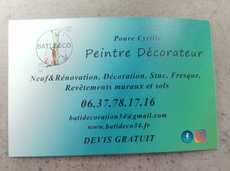 remise en état peinture et plafond après un dégât des eaux sur une villa Frontignan proche de Sète