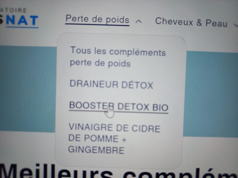 booster detox bio pour perdre du poids à Bordeaux en Gironde