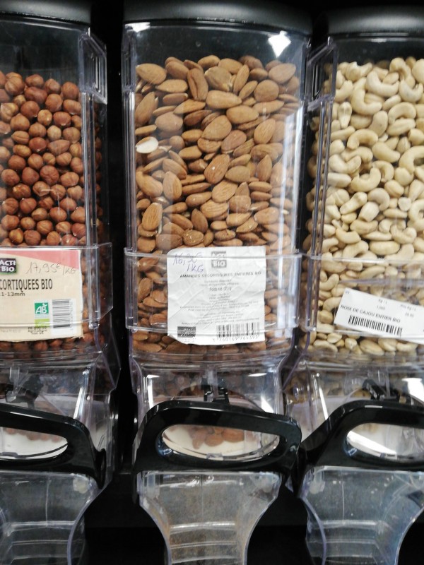 Où trouver des amandes en vrac à la garde dans le Var ?