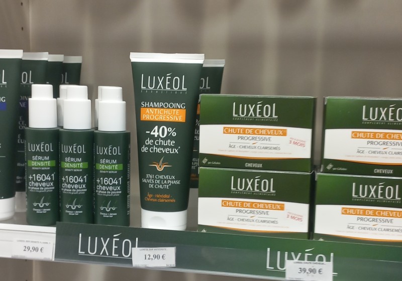vous recherchez une pharmacie commercialisant le laboratoire luxeol de produits dermo cosmétique sur Nîmes