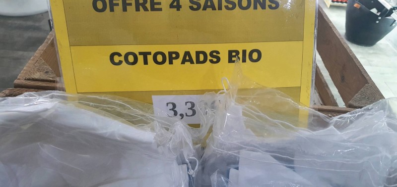 coton Cotopads bio pour bébé en parapharmacie à lunel 