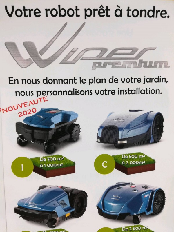 Vente de robot de tonte de pelouse automatique pour grande surface à Nîmes à côté de Montpellier