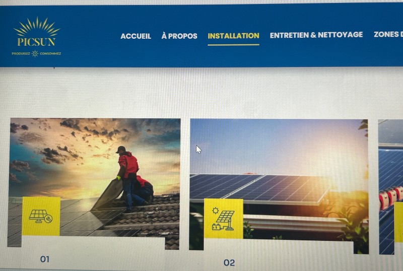  Installation de panneaux solaires à Gignac, proche de Montpellier dans l’Hérault 
