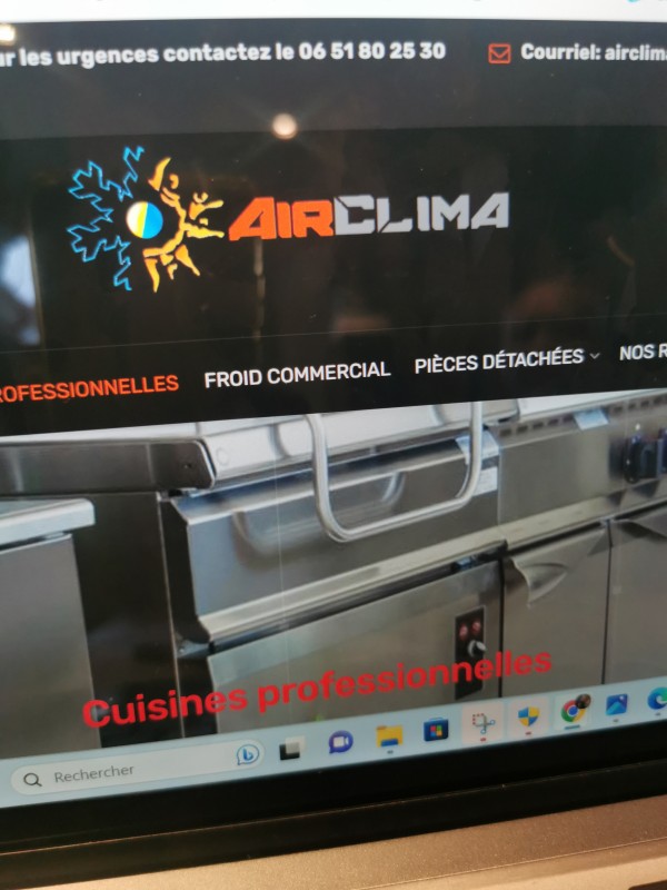 installation clim gainable chez un client à Villeveyrac