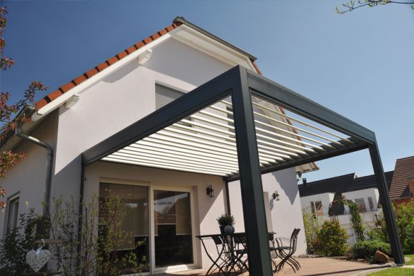 Installation Pergola sur-mesure Champagne au Mont d'Or