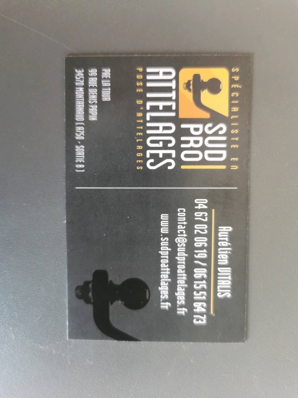 Pose attelage sur Audi Sportback à Béziers dans l'Hérault 34