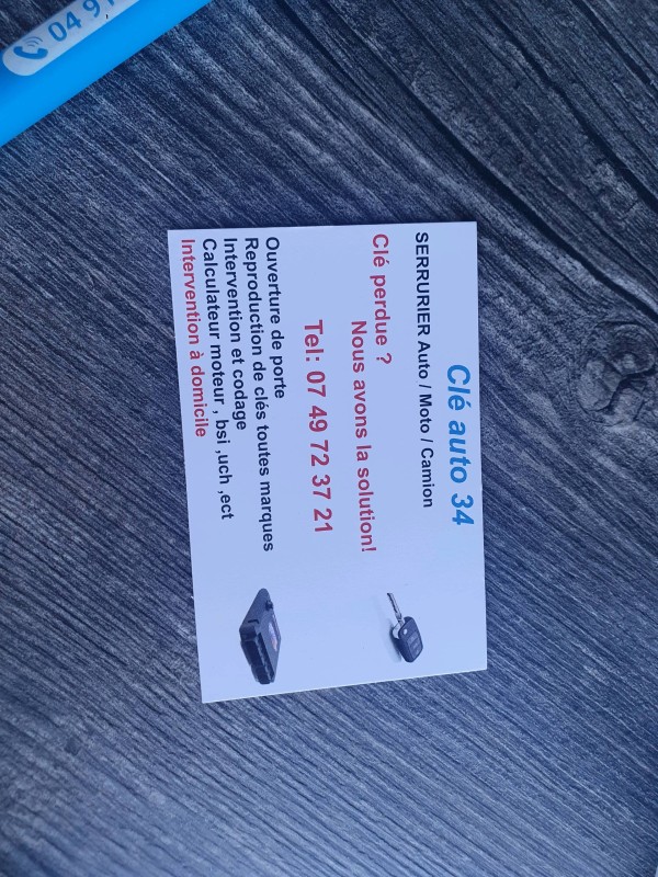 Entreprise pour ouverture de porte de véhicule à Lunel proche de Montpellier