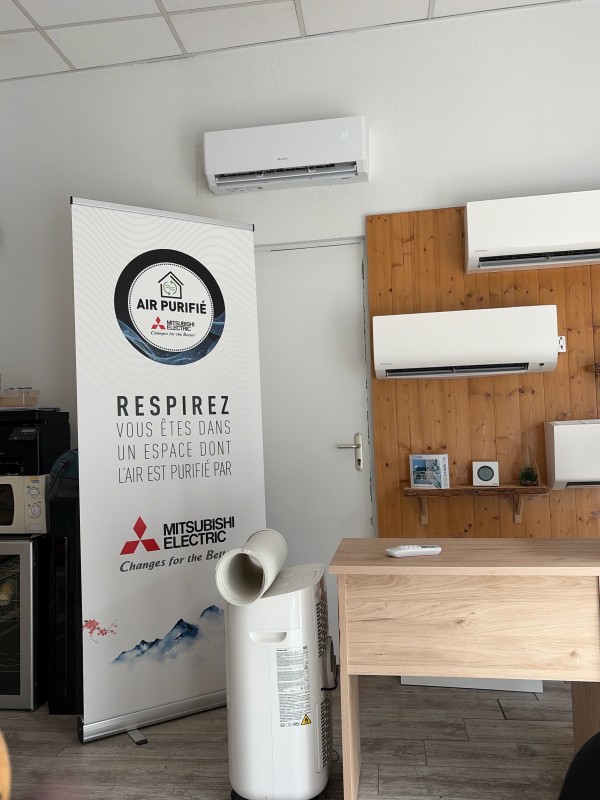  installation de climatisation Mitsubishi à Marseillan, proche de Sète 