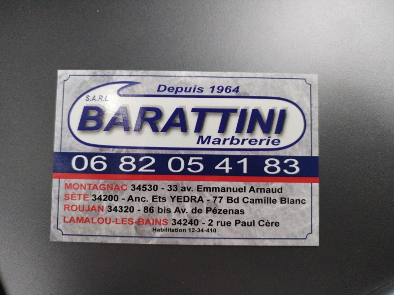 trouver une marbrerie spécialiste fabricant chapelle caveau gravure marbrerie sur Sète dans l'Hérault 34