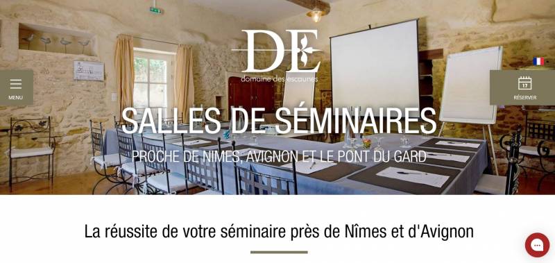 Location de salles pour séminaire proche de Nîmes