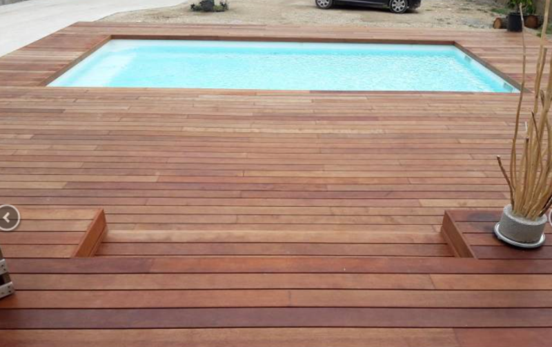 Spécialiste de la création de terrasses et plage de piscine extérieure en bois exotique à Aix-en-Provence
