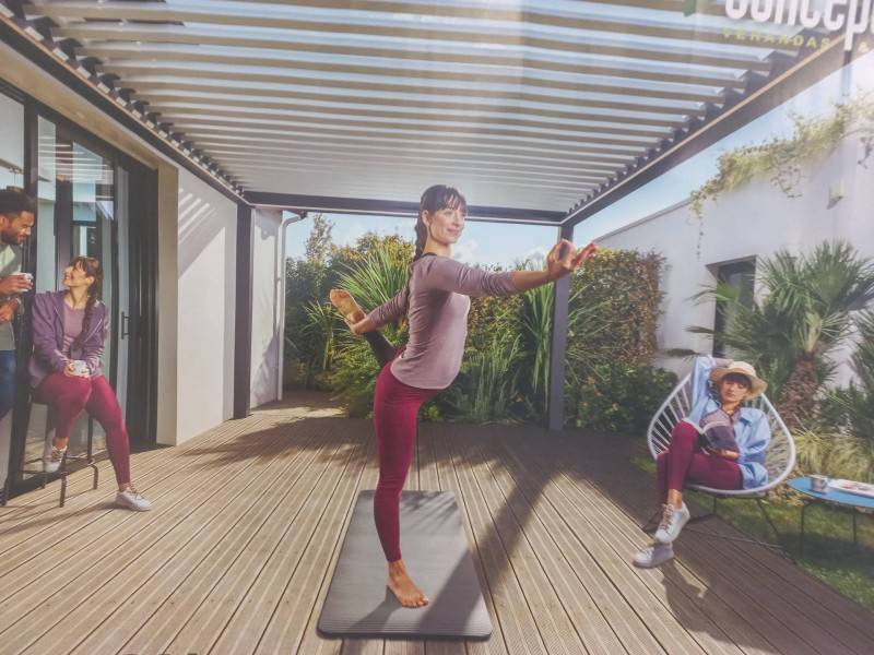 Entreprise spécialisée dans l'installation à la pose de pergola bioclimatique sur terrasse à Alès proche d'Anduze