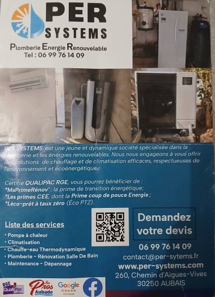 Installation de chauffe-eau thermodynamique certifié RGE à Sommières dans le Gard