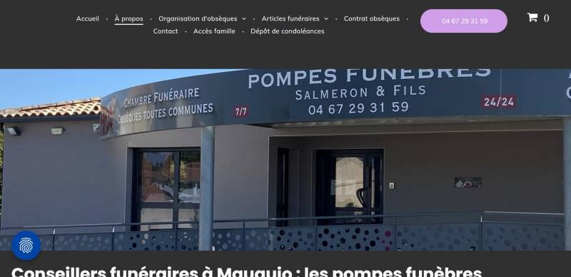 Où trouver des Pompes funèbres avec un funérarium à Vendargues dans l'Hérault