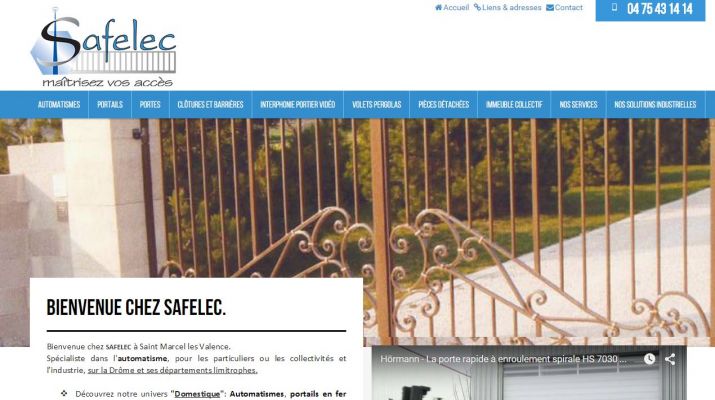 Réparation de portail automatique à Valence