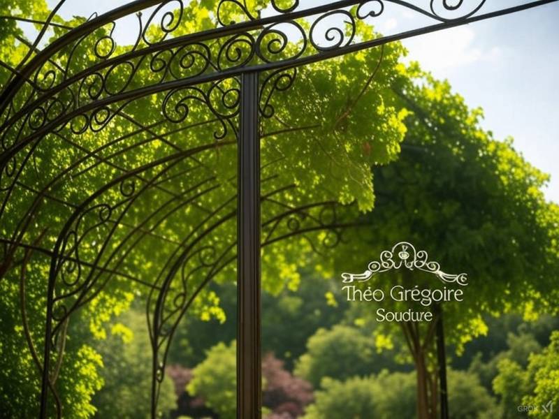 Réalisation d'une pergola en fer forgé sur mesure à Jacou dans l'Hérault