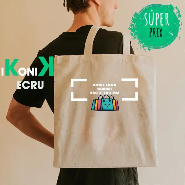 Trouver son sac en toile avec personnalisable imprimé