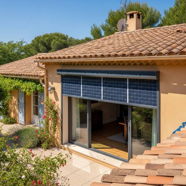 Pose de volet roulant solaire à Aix-en-Provence