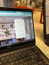 Notre zone d'activité pour ce service idée déco pour une boutique de vêtement à