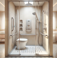 Installation de Douche Sécurisée pour Personne Âgée à Annecy en Haute-Savoie avec Devis Gratuit Douche Moduleau